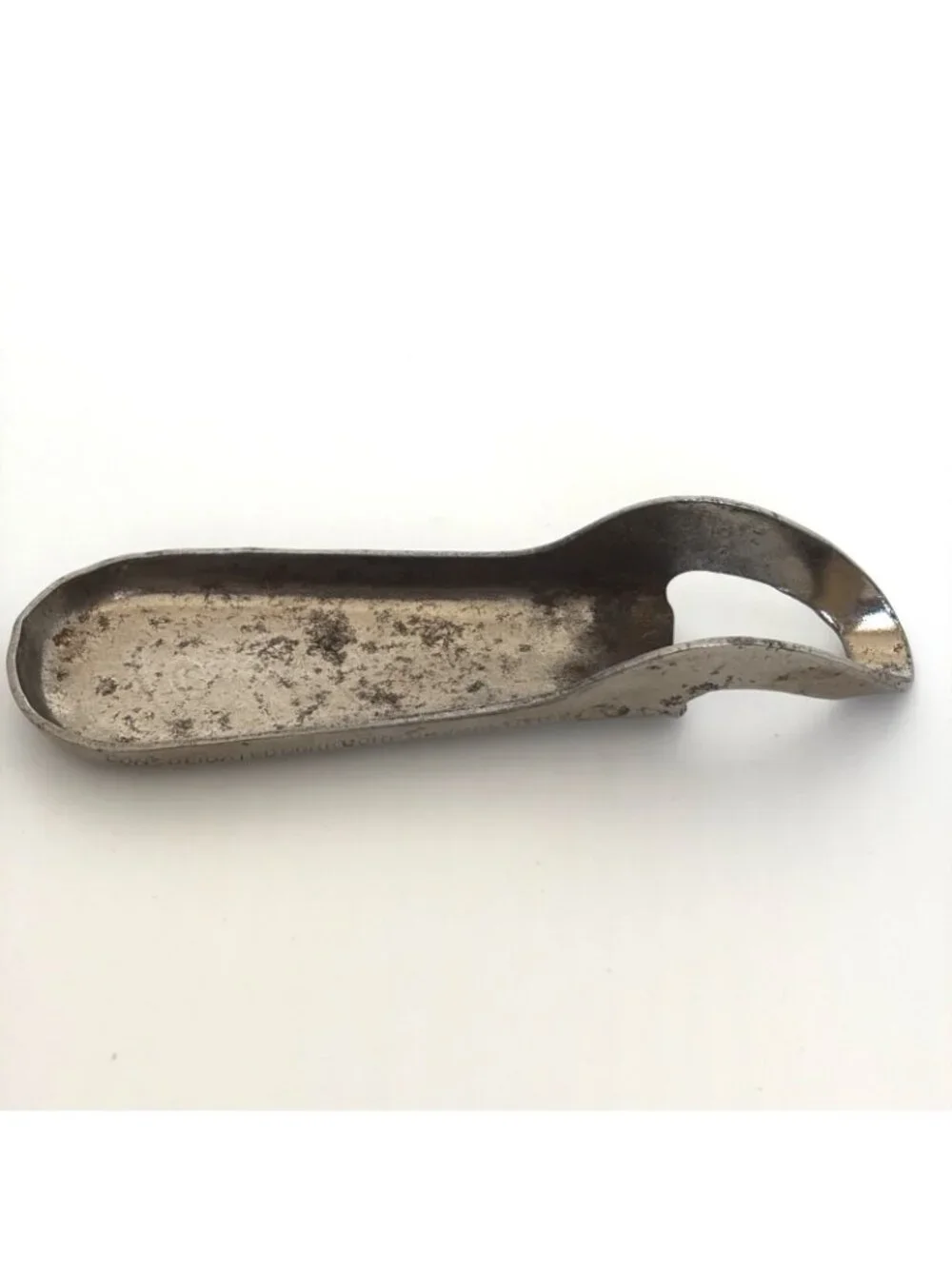 Vintage Drink Coca-Cola Embossed Steel Bottle Opener Shoehorn Style 3